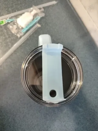 Taza de Acero Inoxidable con Asa