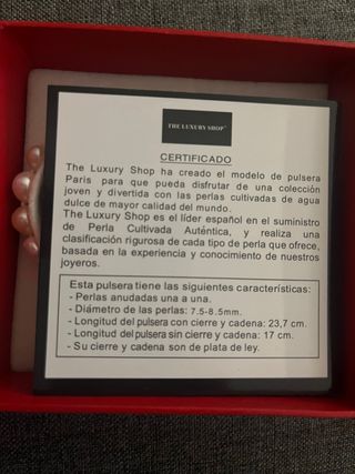 Pulsera de perlas rosas y blancas