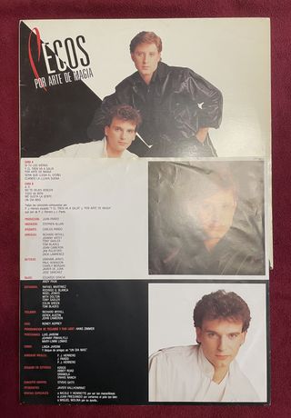 Vinilo Los Pecos - Por Arte de Magia