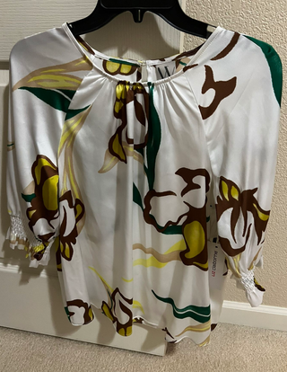 Blusa Worthington Mujer Estampada Seda