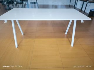 2 Escritorios Ikea Blanco Trotten 130 ambos 65 uno
