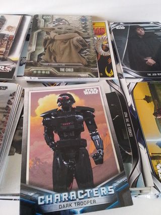 Lote 200 cromos Star Wars The Mandalorian