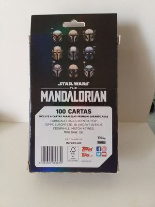 Lote 200 cromos Star Wars The Mandalorian