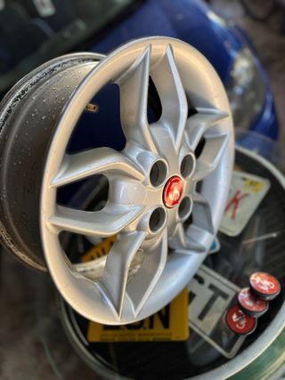 4 Llantas Speedline Fiat Abarth 4 x 98 / 6J x 15