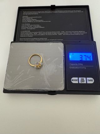 Anillo Tiffany & Co. Oro, platino y Diamantes