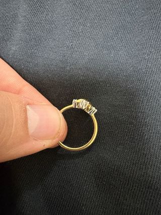 Anillo Tiffany & Co. Oro, platino y Diamantes