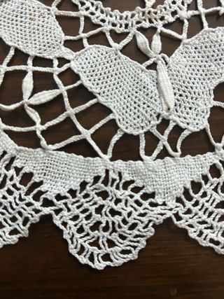 Tapete de encaje de bolillos de Camariñas