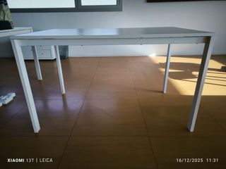 Mesa/ escritorio Ikea Melltrop Blanca