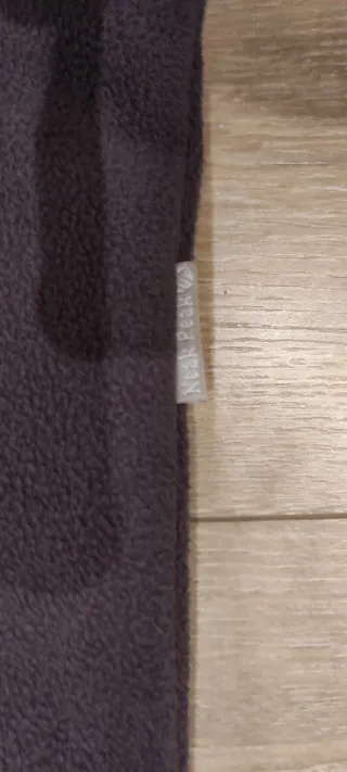 Forro polar niña azul y gris