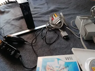 Consola Nintendo Wii Negra + Juegos