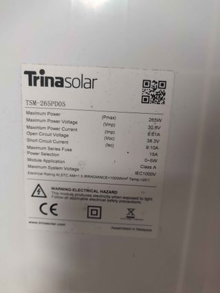 Placas Solares, Baterías y conversor inversor