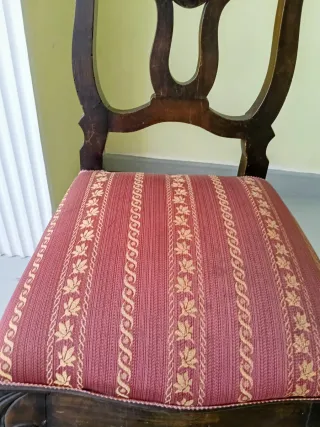 Silla de comedor antigua madera