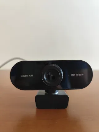 Webcam Full HD 1080p USB – Como nueva