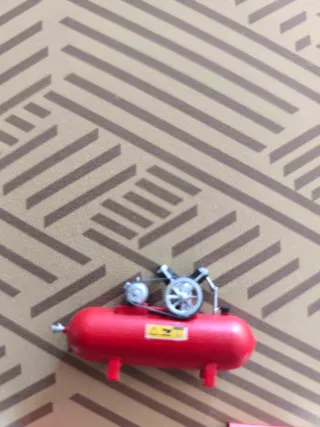 Compresor de aire 1:50 + barreras