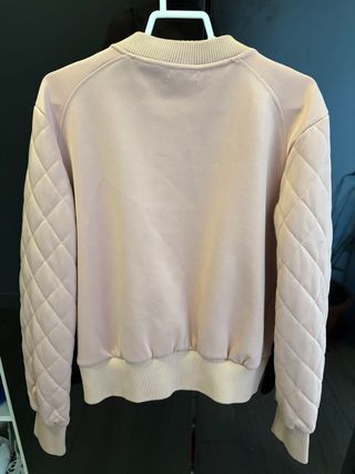 Chaqueta Bomber Rosa Bershka Talla M