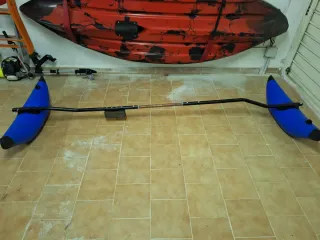 Kayak de Pesca Completo con Cañeros