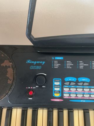 Teclado Ringway - Usado, Funciona