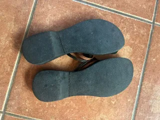 Sandalias artesanales piel T.39