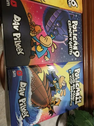 Colección de libros Policán de Dav Pilkey