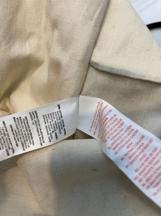 Borsa mare Calzedonia floreale con frange