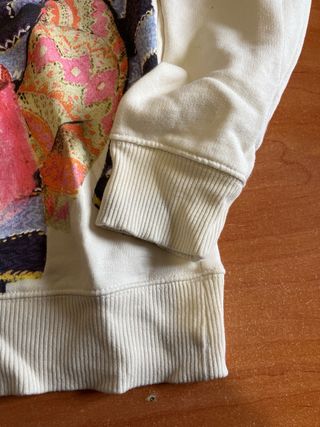 Sudadera Zara niña beige Talla S