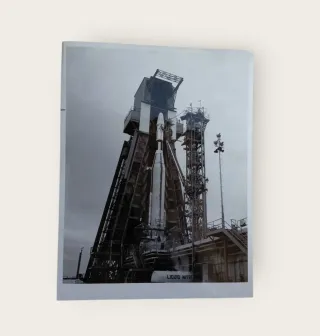 Foto ORIGINAL NASA 1965 - ATLAS en gantry Angle