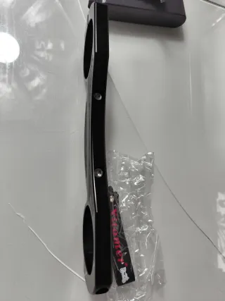 Soporte Horquilla Moto Negro