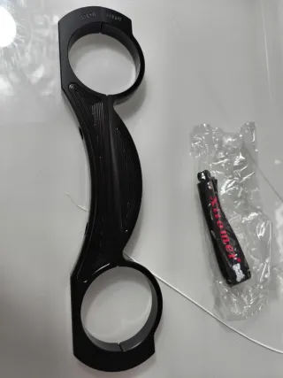 Soporte Horquilla Moto Negro