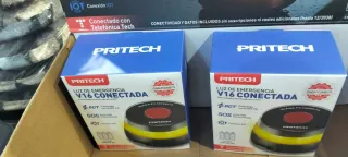 Luz de emergencia V16 conectada DGT