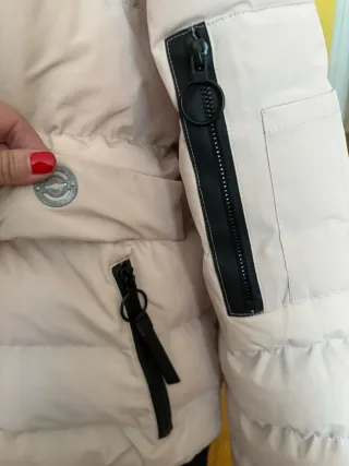 Cazadora Plumas Di Bye Beige