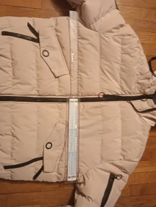 Cazadora Plumas Di Bye Beige