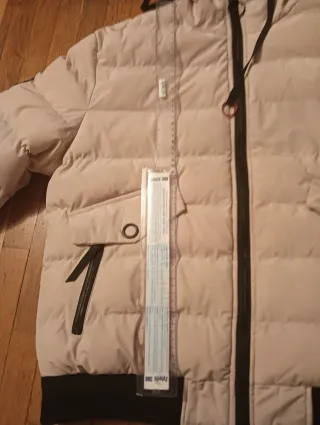 Cazadora Plumas Di Bye Beige