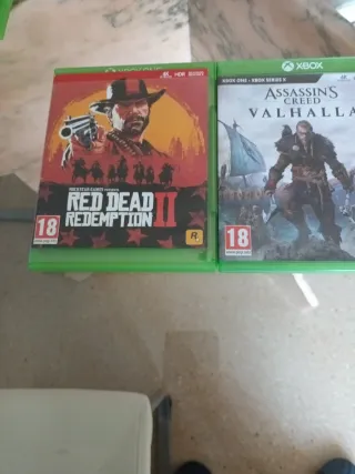 Lote 3 Juegos Xbox One: RDR2, AC Valhalla, GTA V