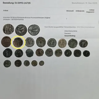 Moneta Grecia Antica 196-146 a.C. Larissa