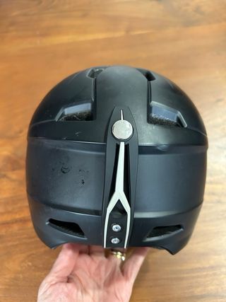 Casco de esquí negro