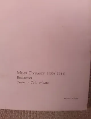 Stampa Dinastia Ming su Seta