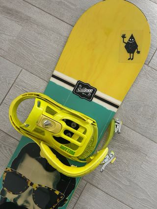 Tabla Snow + Fijaciones + Botas