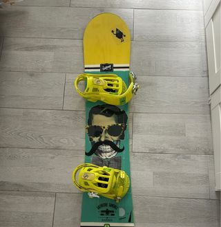 Tabla Snow + Fijaciones + Botas