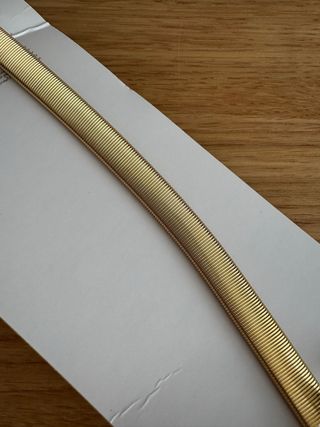 Cinturón Parfois Dorado Metálico Ajustable Nuevo