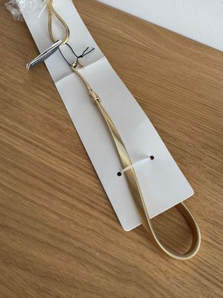 Cinturón Parfois Dorado Metálico Ajustable Nuevo