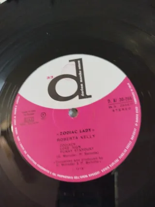 Vinile 12" Moroder / Roberta Kelly - Zodiac Lady