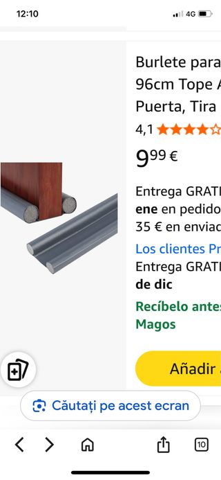 Burlete para puerta 96cm