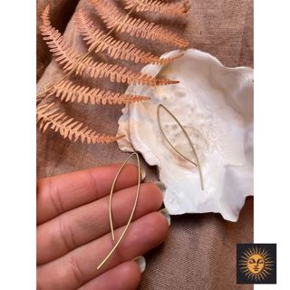 Pendientes boho hippie earrings Boucles argent