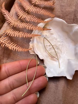 Pendientes boho hippie earrings Boucles argent