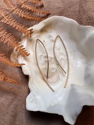 Pendientes boho hippie earrings Boucles argent