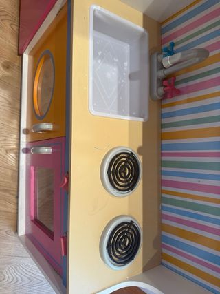 Cocina de madera - cocina de juguete