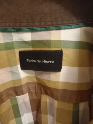 Camisa cuadros Pedro del Hierro