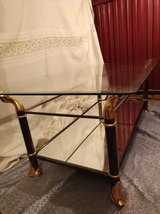 Elegante Mesa de Centro Vintage (Años 70)