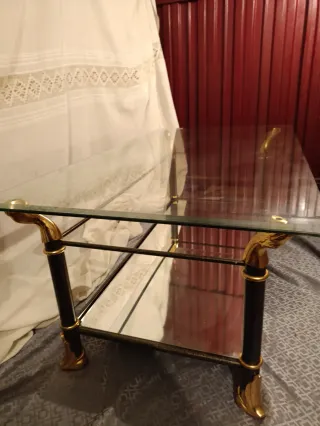 Elegante Mesa de Centro Vintage (Años 70)