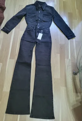 Mono vaquero Mango negro